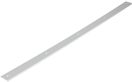 cyclingcolors 1x Jonction plan de travail 38mm profilé baguette de finition rayon 0mm 900mm, droite aluminium