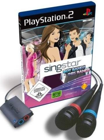 SingStar Boy Bands vs Girl Bands inkl. 2 Mikrofone