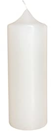 Altarkerze 100% Elfenbein 300 x Ø 100 mm in Bester RAL Kerzengüte Kirchenkerzen Qualität, 1 Stück