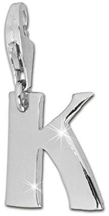 SterlinX SilberDream 925er Charm Buchstabe K Echt Silber Armband Anhänger D1FC70K Silber Charmsschmuck von SilberDream für die Frau