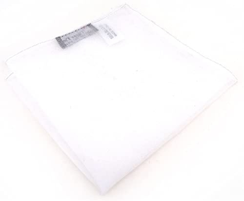 TigerTie - feines Chiffon Einstecktuch in einfarbig Uni - Tuchgröße 30 x 30 cm