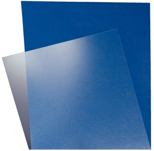 Leitz 33681 Bindesysteme Deckblätter (A4, 180 Micron) 200 Stück glasklar