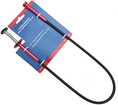 VASTOOLS Pinza flexible para garras con barra magnética, 71 cm, 2 en 1, elevador magnético flexible, 4 dedos