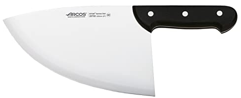 Arcos Universal Series - Kitchen Blade - NITRUM Stainless Steel Blade 220 mm - Polyoxymethylene (POM) Handle Black