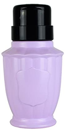 FRCOLOR Hartplastik-flasche Zum Dosieren Von Flüssigkeiten Leere Flasche Violett Für Nagellackentferner Dosierflaschen Für Kleine Mengen