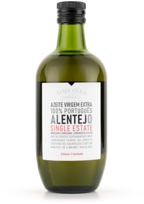 Extra Virgin Olivolja - 500 ml Flaska - Uppnådd genom Mekaniska Processer - Passar för Dressing, Marinader och Fritering - Innehåller inte Gluten - Gourmetprodukt från Portugisiskt Ursprung