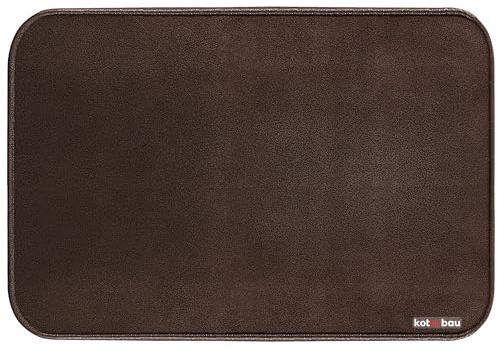 KOTARBAU® Kaminofen Bodenplatte 48 x 60 cm aus Pulverbeschichtung Stahl Antik Kupfer Bodenblech Ascheblech Kaminbodenplatte Kaminplatte Schmutzblech Bodenschutz für Feuerstellen Ofenblech Funkenschutz