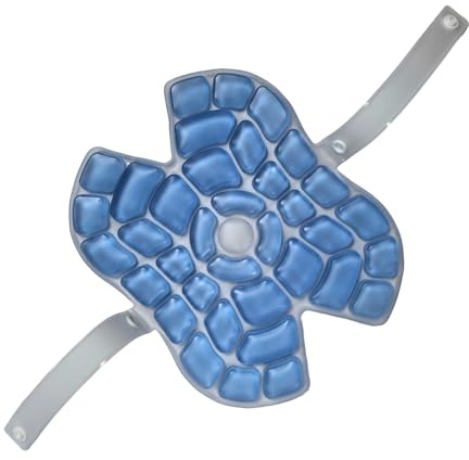 Cuscino Rinfrescante Per Testa | Borsa Fredda Riusabile Per Casco - Cuscinetto Superiore Riutilizzabile Unisex per Attività Estive Ciclismo Escursioni Equitazione