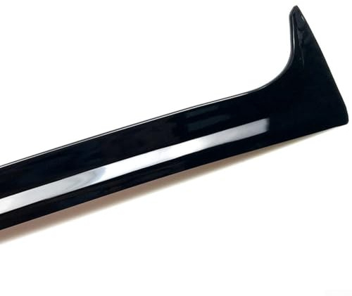 Compatible with Perfect for Polo for Volkswagen Mk5 6r 6c 20112017 Wing Body Wings Accessories Rear Spoiler Side Exterior Trim Covers Left and Right Black Abs Vertical Rear Styling