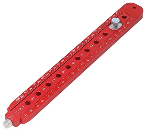 Fdit Woodworking Compass Scriber, Solid Marking Gauge for Accurate Measurement, Portable Circle Drawing Tool
