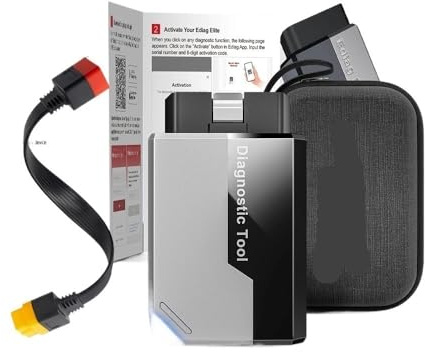 Escáner OBD2 inalámbrico Ediag Elite sin suscripción, actualizaciones de por Vida, Herramienta diagnóstico for Todos los Sistemas