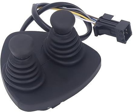 Aramox Controlador de Palanca de Mando para Carretilla Elevadora E25 E30, Mecanizado CNC de Aleación de Aluminio, Pieza de Repuesto Resistente 7919040043 para Tractores, Cargadores, Divisores de