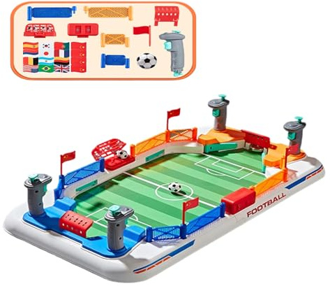 Piceioep Interaktives Fußball Tischspiel, Wettbewerbsspielzeug für Eltern und Kinder, Bindungszeit, Desktop Fußballspiel, Unterhaltungsaktivität, Tischplatte