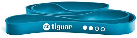 TIGUAR Powerband GT Band Fitnessband Widerstandsband Superband Vier Widerstände Leicht Mittel Stark Extra Stark