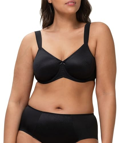 Triumph Essential Minimizer W X Minimizer bra Women's, Black, 38D