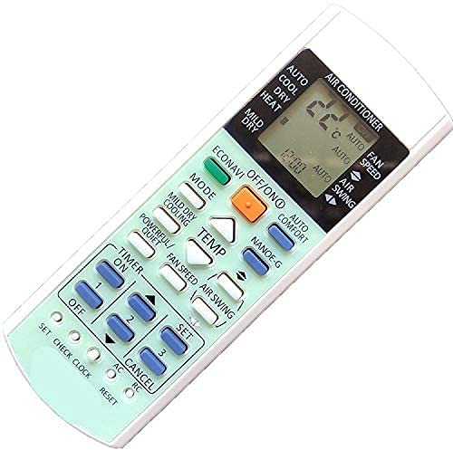 A75C2998 - Mando a Distancia de Repuesto para Aire Acondicionado portátil Panasonic