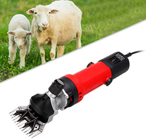 ZZQ-Le rasage Électrique Professionnelle Cisaillement Animal Tondeuse À Moutons Machine Électrique Machine Cheveux De Tondeuse Cisaille À Mouton 6 Vitesse Réglable Aanimal Toilettage 350W