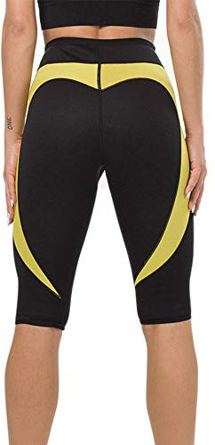Litthing Pantalones de Sauna Adelgazantes Pantalones para Neopreno Mujer Deportivos Sauna Pantalón de Sudoración Pantalón Mallas Termicos de Neopreno