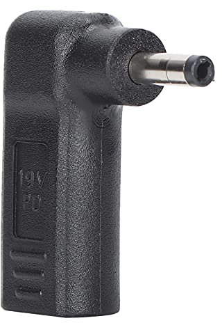 Cable de Alimentación USB C A CC, Convertidor de Codo Hembra a Macho Tipo C, Tamaño Pequeño, Peso Ligero, Gran Durabilidad, Sin Demora ni Congelación, Punta Delgada, para Cargar Y Transferir Datos