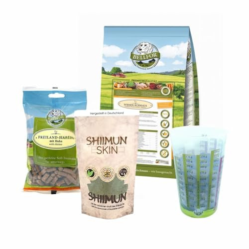 Bellfor Rhodesian Ridgeback hochwertige getreidefreie Futter, gesunde Snacks und Ergänzungsfuttermittel mit Shiitake – Shiimun Skin Pulver, 4,290 kg