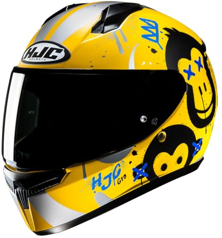 HJC, Casco de moto integral para niños C10 GETI, MC3SF 3XS