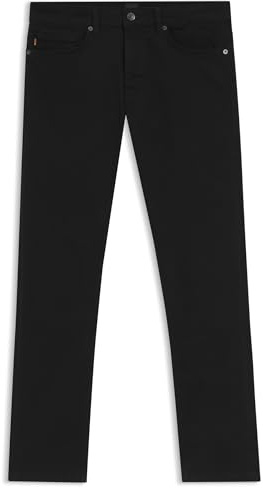 BOSS Delaware Jean Slim en Denim Stretch Confortable Stay Black
