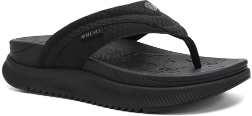 ONCAI Sandalias Ortopédicas para Mujeres con Soporte para la Arco Chanclas Sandalias Ortopédicas para la Recuperación de la Fascitis Plantar Cómodas Caminar Mujeres Casual Negro Talla 39