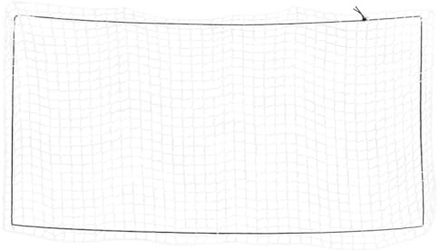 vidaXL Filet pour remorque avec Corde élastique Blanc 7x3,5 m PP