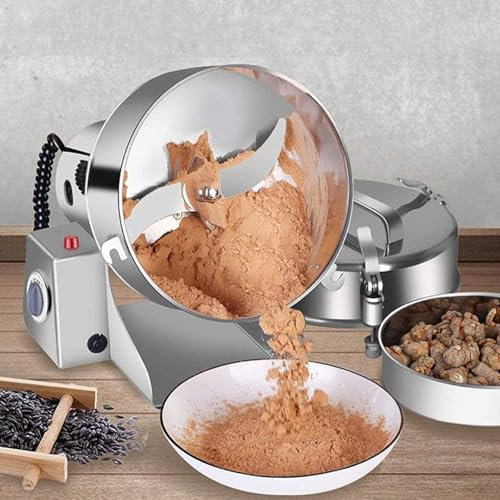 Electric Grain Mill Grinder,Commercial Spice Grinder Stainless Steel Pulverizer Dry Grinder Grinding Machine,for Dry Spice,Herbs,Nut,Coffee,Rice,2500g