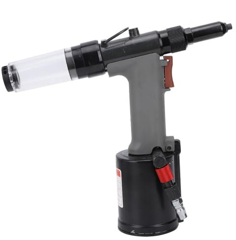 Rango de Remachado de 3,2 a 4,8 Mm, Gran Potencia, No Es Fácil de Bloquear, Remachadoras Ciegas Neumáticas, Remachado Rápido, Separación Automática de Clavos para Aluminio,