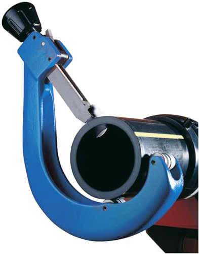 Professioneller Rohrschneider mit Rollen, Schere für Rohre aus PVC, Kunststoff, Polyethylen und Kupfer für Durchmesser Ø 6 ÷ 50 mm Modell TC108