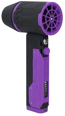 Souffleur de 64 Mm, Puissant Souffleur à Jet Portatif pour Lavage de Voiture, Déneigement et Nettoyage des Feuilles, Souffleur d'air électrique Multifonctionnel avec Longue Durée