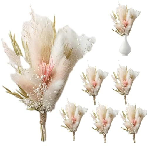 Bouquet per matrimoni - Bouquet di Pampas secca | Boho Home & Wedding
