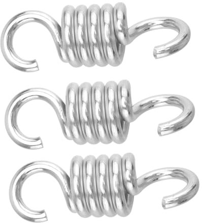 TINEASUR 3pezzi Per Altalena in Metallo Kit Di Fissaggio Per Dondolo Per Appendere Accessori Sospesi Come Piante o Da Boxe