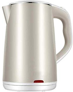 BNCXMO Électricité d'isolation de Bouilloire électrique Puissance Automatique à la Bouilloire 304 Chauffe-Eau intégrée en Acier Inoxydable, Beige, Un présent