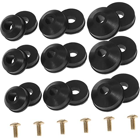 POPETPOP 1set Guarnizioni Per Rubinetti Gomma Kit Riparazione Per Perdite Rondelle Piatte e Coniche Per e