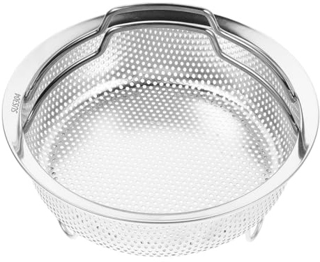 GALPADA Panier Vapeur Avec Poignée Pour Cuisson Refroidissement Et Rôtissage Panier Vapeur Pour Fruits Et Légumes Acier Inoxydable