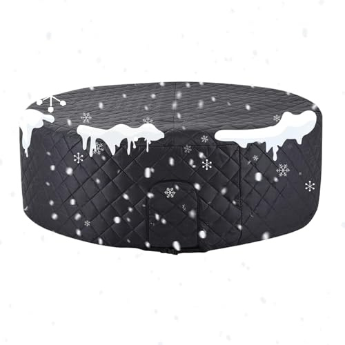 Aufblasbare -Abdeckung, aufblasbarer, runde Abdeckung, Ersatz – wasserdichter Spa-Schutz für Wartung, kaltes Wetter, Winter, Wärmeerhaltung, Outdoor, Zuhause, Party