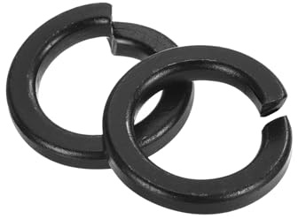 QUARKZMAN Arandela De Seguridad M14 Dividida, 50Pcs Arandelas De Seguridad De Resorte De Acero Al Carbono Arandela Anular Dividida Para Tornillos Máquinas