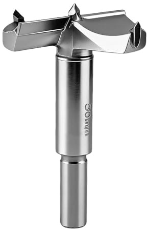 Brocas Forstner 50mm Madera Brocas de Taladro Carburo Tungsteno Carpintería para Bisagra Cajones Muebles