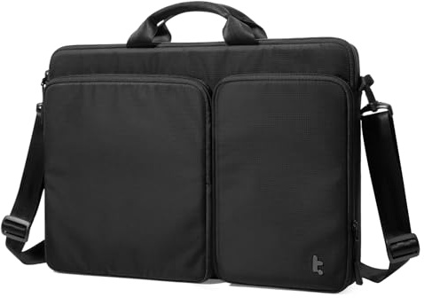 tomtoc laptopaxelvaska för 17,3‑tums gaming och bärbara datorer | Sleeve för gaminglaptops, HP, Lenovo, Asus, Dell, Acer, 360 heltäckande skydd, vattentat fodral