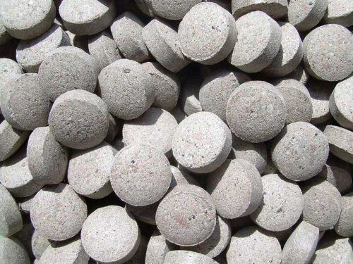 Futtertabletten mit 30% Eichenholz Boden 500g, Fischfutter