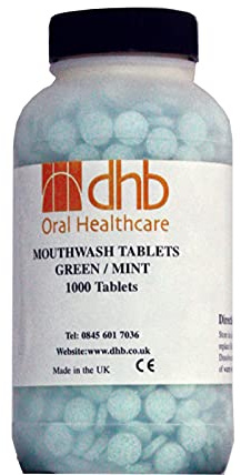 DHB Green Mint Mouthrinse Tablets Pack of 1000 Tabs