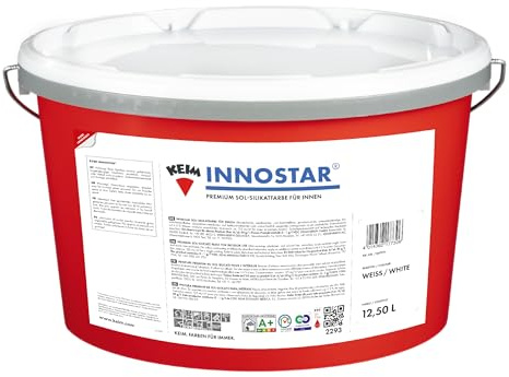 Keim Innostar, Sol-Silikatfarbe für innen, weiß (5 Liters)