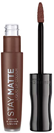 Rimmel London Stay Matte Liquid Lipstick, Plunge, Nude Shade 7, 5.5 ml