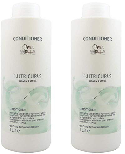 2 er Pack Wella Nutricurls Conditioner 1000 ml
