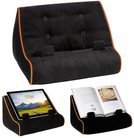 Book Couch iPad Ständer | Tablet Ständer | Buchhalter | Lesekissen | Lesen im Bett zu Hause | Tablet Knietruhe Kissen | Lustige Neuheit Geschenkidee für Leser, Buchliebhaber