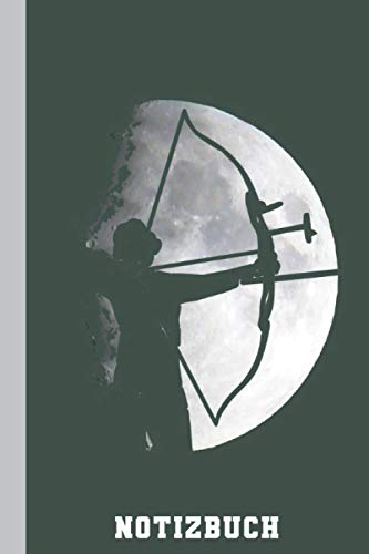 Notizbuch: 120 Seiten I Kariert I Bogenschütze I Trainingstagebuch I Score Buch I Bogentraining I