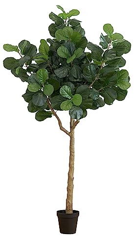 Nearly Natural 10ft. Artificial Fiddle Leaf Fig Tree