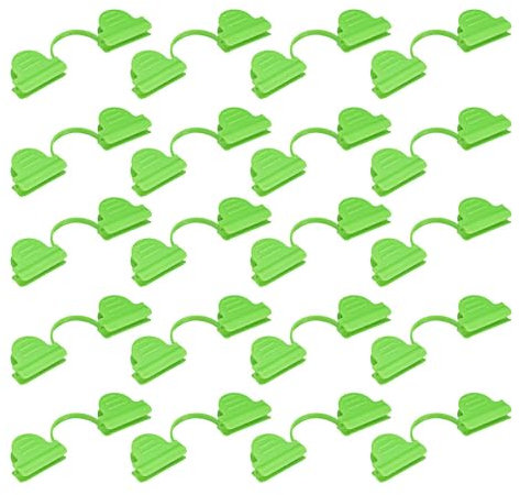 Zuasdvnk Gewächshaus-Clip für Netz, Pflanzenstütze, Gewächshaus-Clips, Schattentuchklemme, Befestigung von Gartennetz, Gewächshausplane, Gartenzubehör,